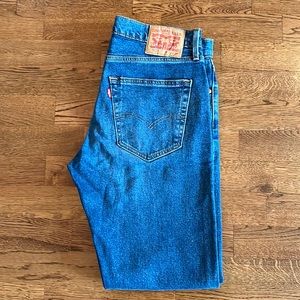 Mens Levi’s 512 32x34 jeans